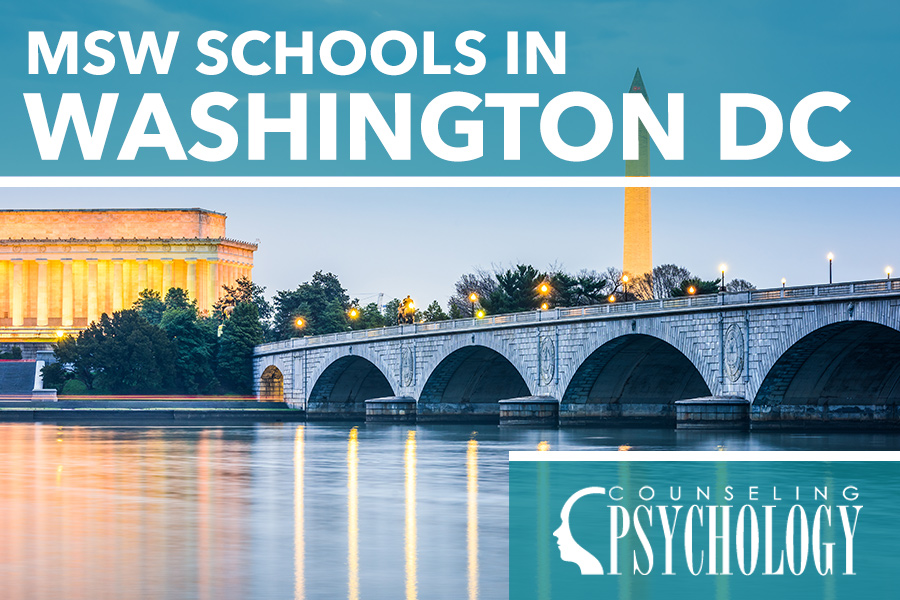 Online MSW Programs in Washington, DC + Campus Options