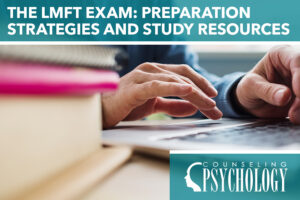 Student taking the LMFT examination