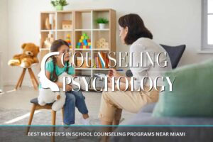 A licensed school psychologist meets with a young student in a school office.