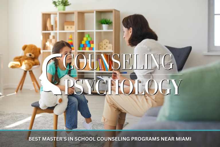 A licensed school psychologist meets with a young student in a school office.