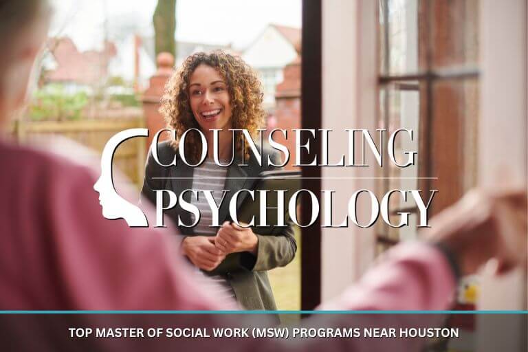 A social worker meeting wityh a client - Top Master of Social Work (MSW) Programs Near Houston