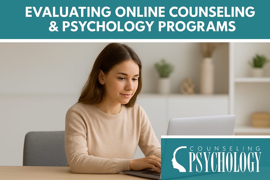 How to Evaluate Online Counseling & Psychology Programs