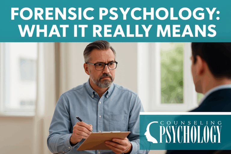 Forensic Psychology Degrees: What it Really Means