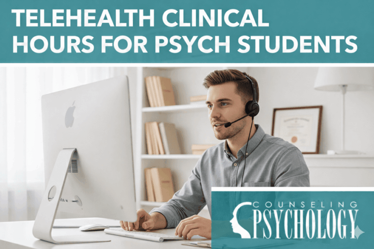 Telehealth Clinical Hours for Psychology Students