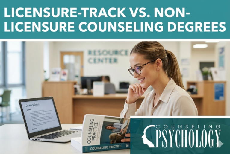 Licensure-Track vs Non-Licensure Counseling Degrees