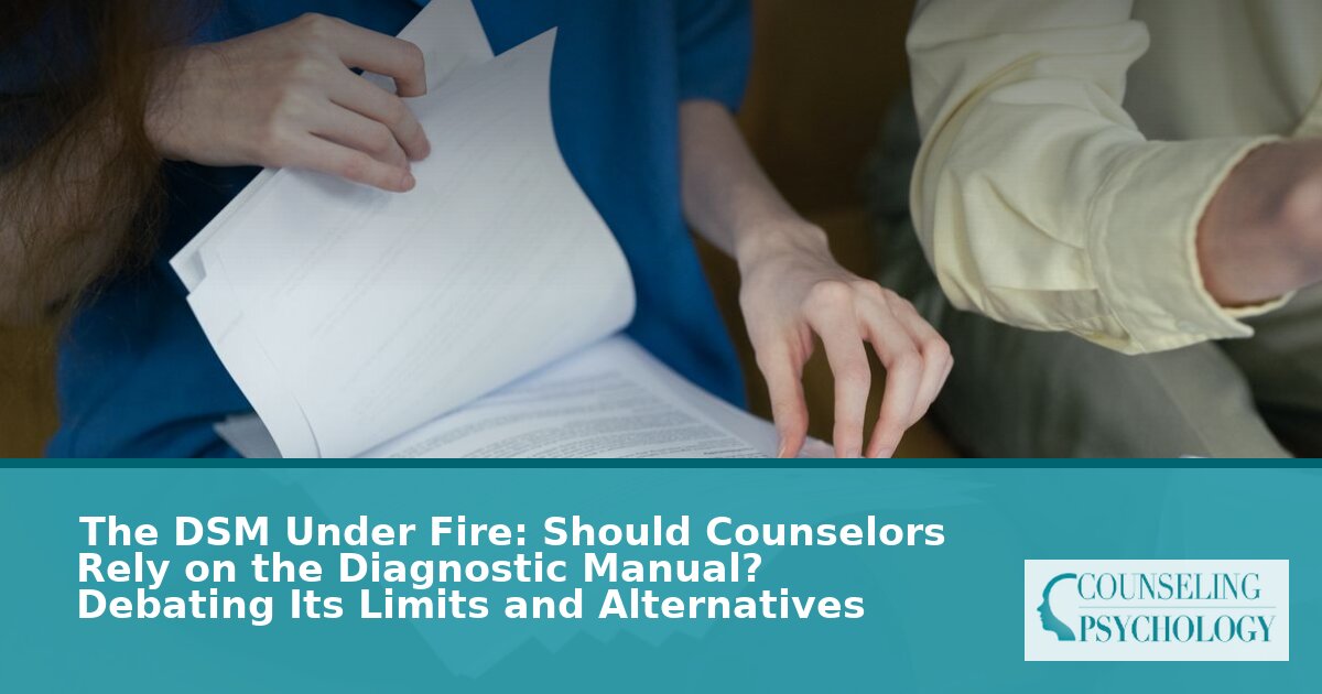 DSM-5-TR Criticism: How Counselors Can Diagnose Responsibly
