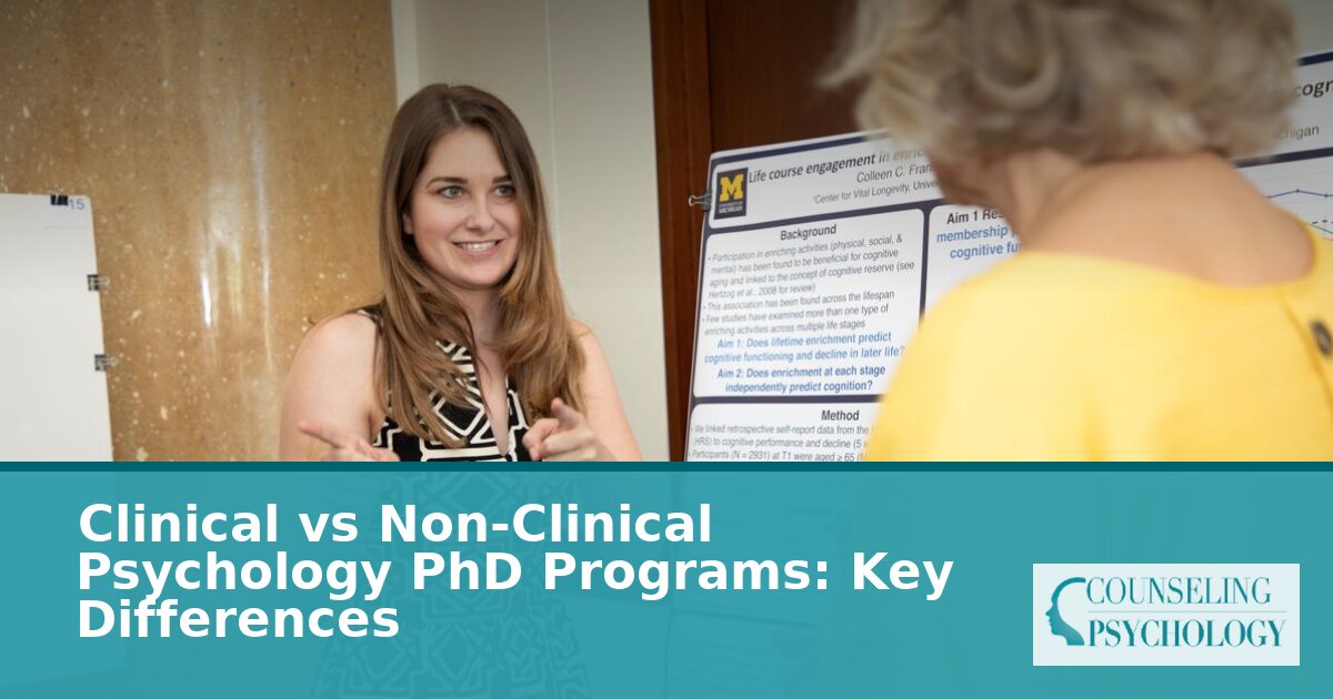Clinical vs Non-Clinical Psychology PhD: Key Differences