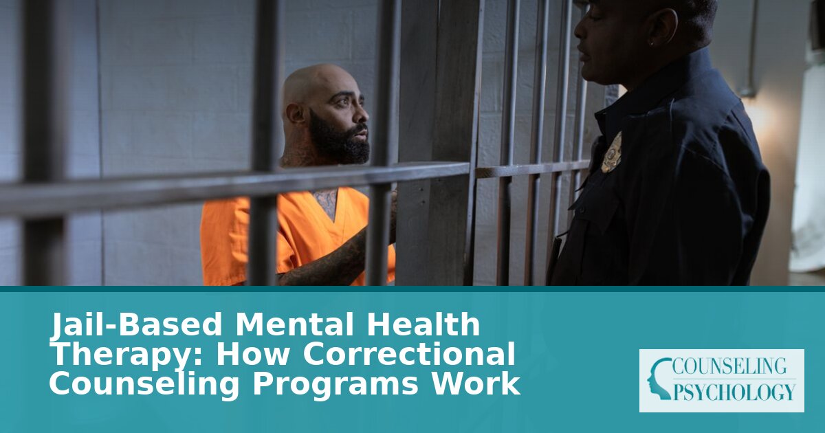 Jail Mental Health Counseling: How Programs Work