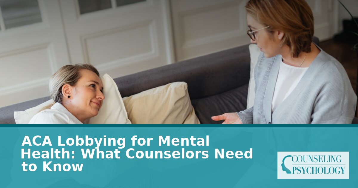 ACA Lobbying for Mental Health: 2026 Policy Updates & Impact