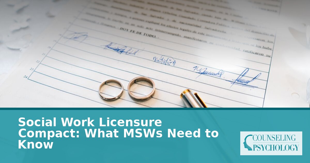 Social Work Compact 2026: MSW Guide to Multistate Licensure