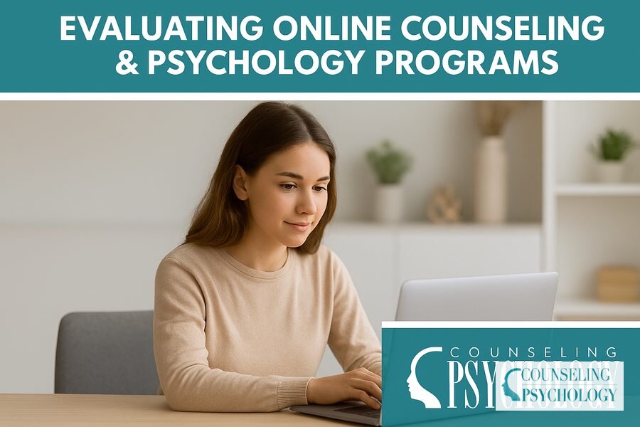 How to Evaluate Online Counseling & Psychology Programs