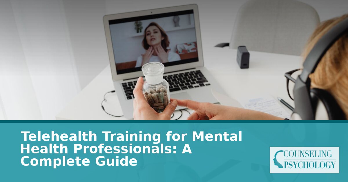 Telehealth Training for Mental Health Professionals (2026)