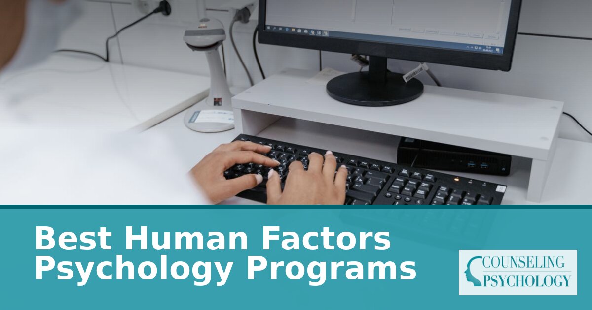 Best Online Human Factors Psychology Programs (2026)