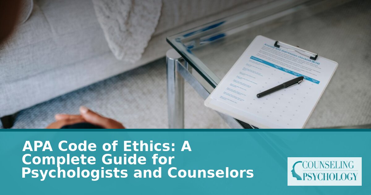 APA Code of Ethics: Principles, Standards & Enforcement