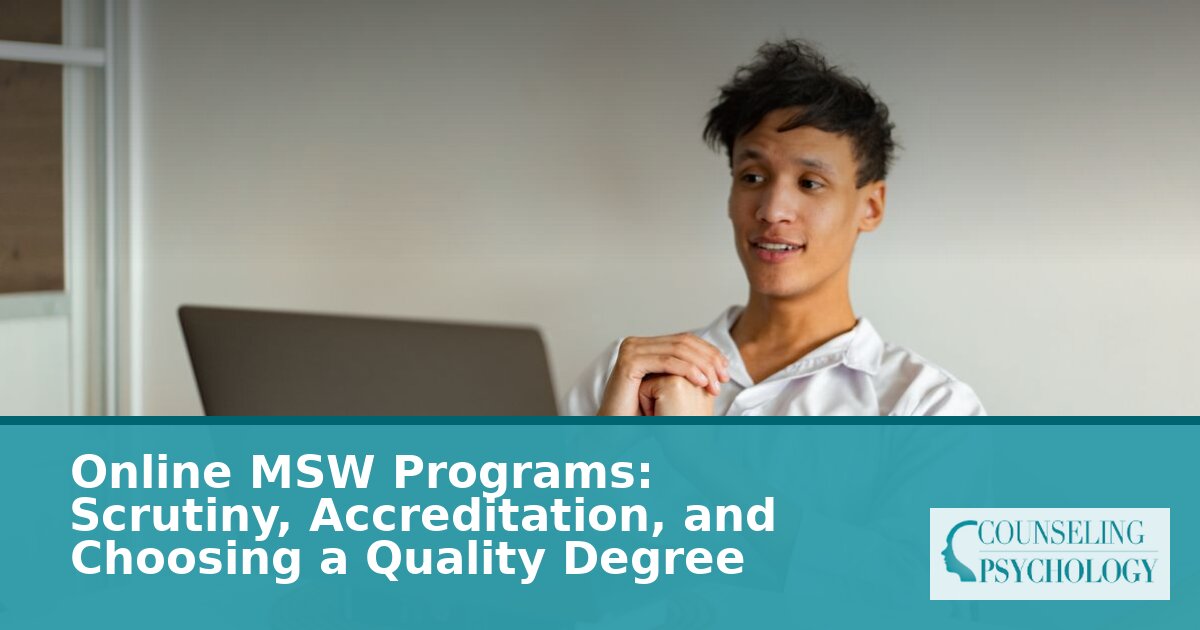 Online MSW Programs: Accreditation & Red Flags in 2026
