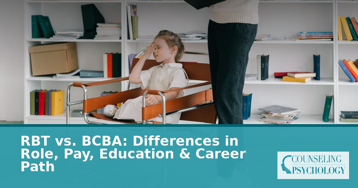 RBT vs BCBA: Role, Salary, Education & Career Path Comparison