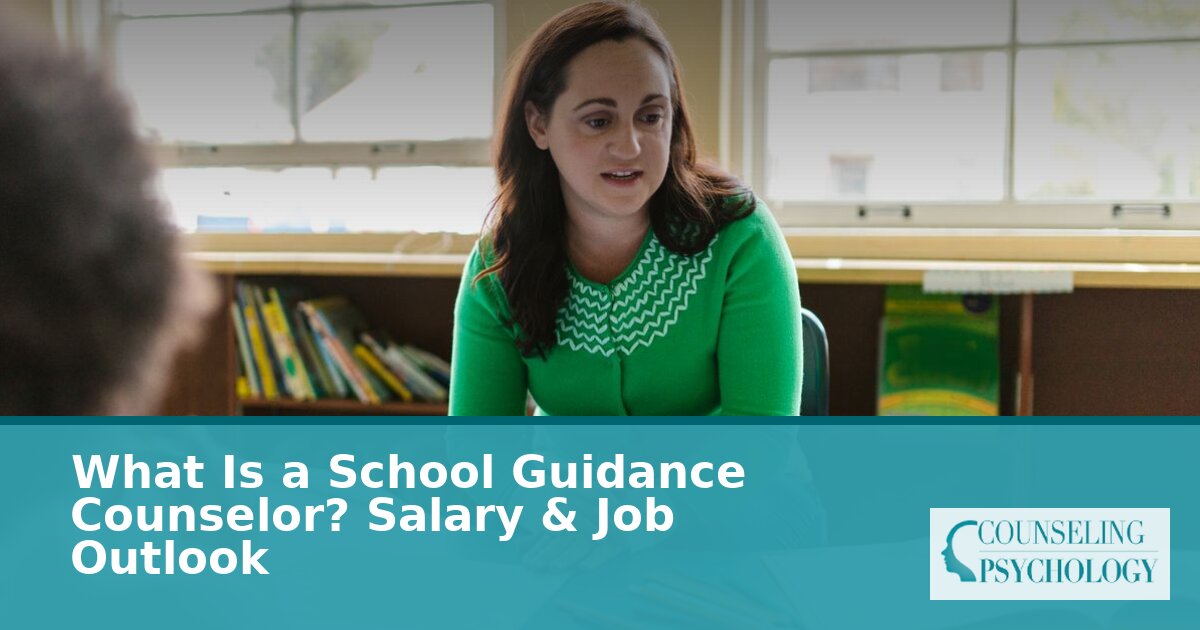 What Is a School Guidance Counselor? Salary & Outlook