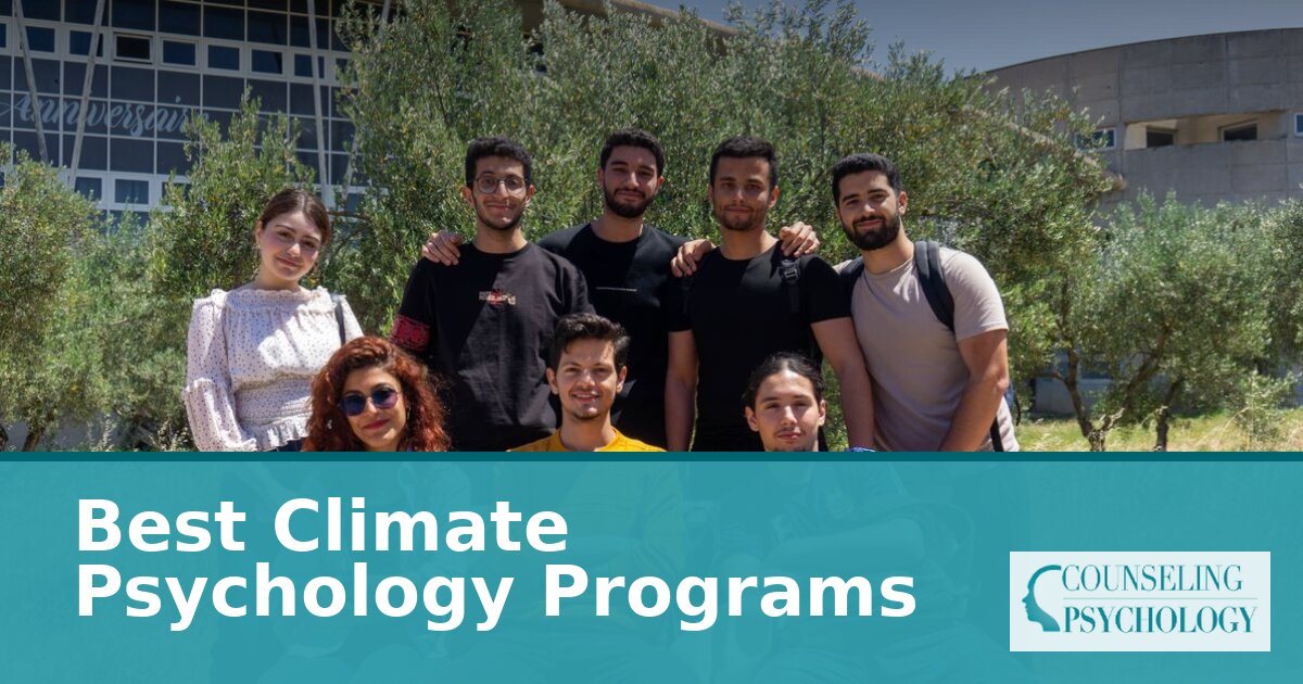 Best Climate Psychology Programs: Degrees & Certificates