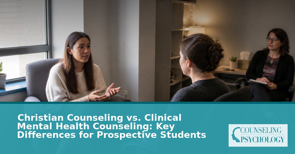 Christian Counseling vs. Clinical Mental Health Counseling